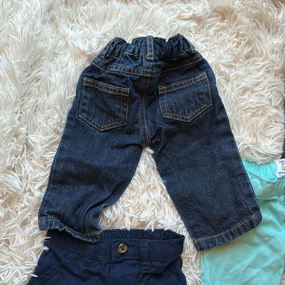 Carter’s, Cat & Jack Baby Boy Jeans, Slacks Bundle of 5, 3m 3months - Picture 6 of 8